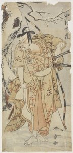 The Actor Nakamura Ju_zo_ in a Samurai Role by Katsukawa Shunsho