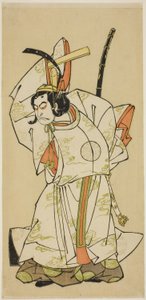 The Actor Nakamura Nakazo I as Prince Koreakira (?) in the Play 