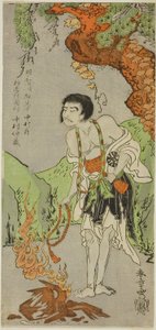 The Actor Nakamura Nakazo I as a Monk, Raigo Ajari, in the Play 