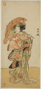 The Actor Nakamura Tomijuro I as the Female Fox from Mt. Ubagadake in the Play 