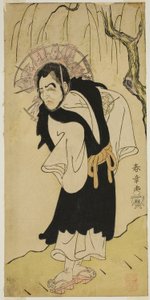The Actor Nakamura Utaemon I as Monk Seigen of Kiyomizu Temple in the Play Soga Moyo Aigo no Wakamatsu, Performed at the Nakamura Theater in the Third Month, 1769
