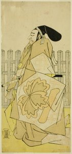 The Actor Nakayama Kojuro VI as Ko no Moronao in the Play Kanadehon Chushingura, Performed at the Nakamura Theater in the Fifth Month, 1786