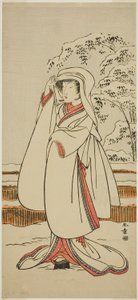 The Actor Segawa Tomisaburo I as the Heron Maiden (Sagi Musume) by Katsukawa Shunsho