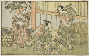 The Play Kuni no Hana Ono no Itsumoji, Performed at the Nakamura Theater by Katsukawa Shunsho