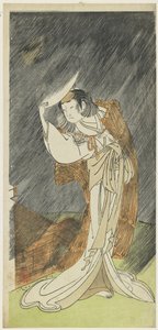 Yamashita Kinsaku II as the Lady Asaka by Katsukawa Shunsho