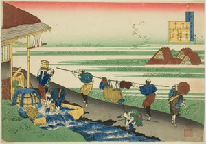 Dainagon Tsunenobu from the series One Hundred Poems Explained by the Nurse (Hyakunin isshu uba ga etoki) by Katsushika Hokusai
