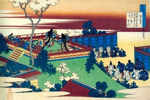 From the series Hundred Poems by One Hundred Poets: Henjo, c1830 by Katsushika Hokusai