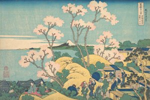 Fuji from Gotenyama on the Tokaido at Shinagawa, ca. 1830-32