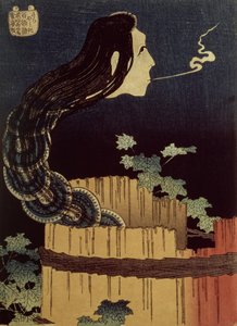 Japanese Ghost by Katsushika Hokusai