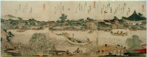 Cult Hall of Komagata Temple by Katsushika Hokusai