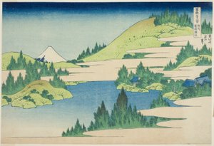 Lake Hakone in Sagami Province, from the series 