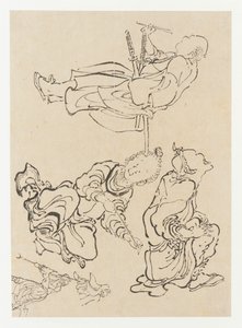 Miscellaneous Figures by Katsushika Hokusai