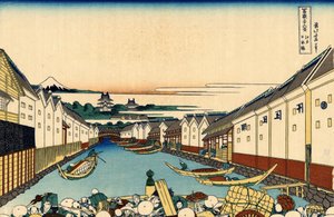 Nihonbashi Bridge in Edo (c.1830)