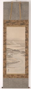 River Landscape by Katsushika Hokusai