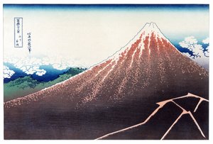 Sanka Haku from 36 Views of Mount Fuji, pub. c.1890