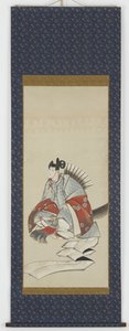 Six Immortals of Poetry: Ariwara no Narihara by Katsushika Hokusai