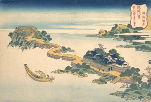Sound of the Lake at Rinkai, from the series Eight Views of the Ryukyu, ca. 1832