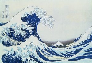The Great Wave off Kanagawa, from the series 