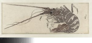 The Lobster by Katsushika Hokusai