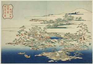 The Sound of Wind in the Pines at Ryuto, from the series 