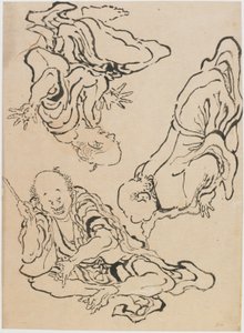 Three Men Gesticulating