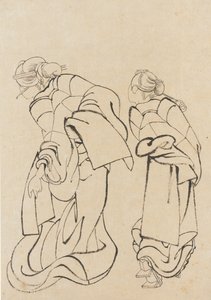Two women, late 18th-early 19th century