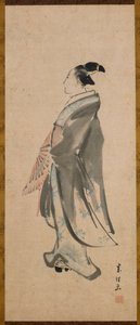 Young man, Edo period