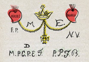Tattoo Hearts of Jesus and Mary