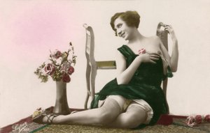 Woman in Green Dress, c. early 1900’s