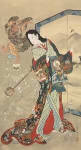 Jigoku Dayu by Kawanabe Kyosai