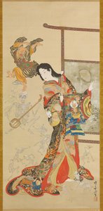 Jigoku Dayu by Kawanabe Kyosai