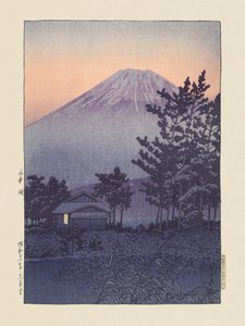 Lake Yamanaka (1936) by Kawase Hasui