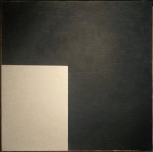 Black and White. Suprematist Composition by Kazimir Severinovich Malevich
