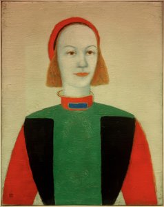 Head of a Modern Girl