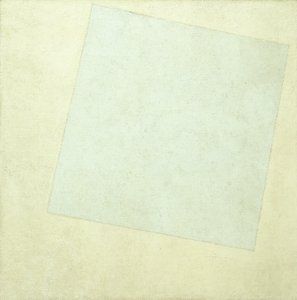 Suprematist Composition. White on White by Kazimir Severinovich Malevich