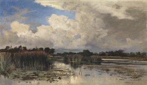 East Anglian Marsh by Keeley Halswelle