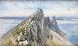 Gibraltar, from the Spanish Shore