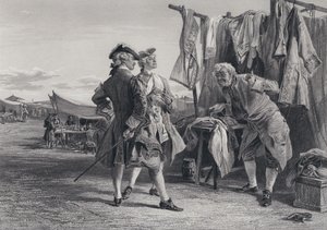 Illustration for The Pirate by Sir Walter Scott by Keeley Halswelle