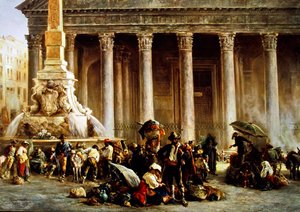 The Quack Doctor of the Piazza Rotondo, Rome