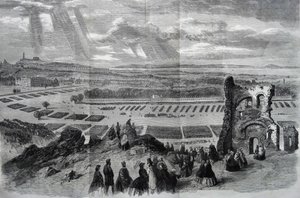 The Review by Her Majesty of Rifle Volunteers