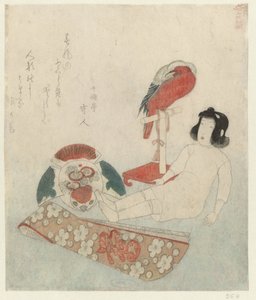 A Doll and Other Toys (series title) by Keisai Eisen
