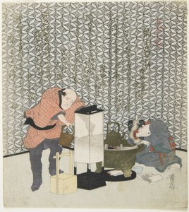 Happy Rats, 1828 by Keisai Eisen