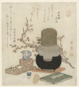 Making Plum Sake by Keisai Eisen