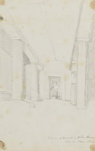 Interior of Excavations at Beni Hassan, Egypt