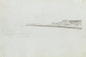 View of the Theban Mountains from Kineh by Kellogg, Miner Kilbourne