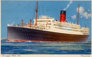 Cunard Line Steamship RMS Franconia