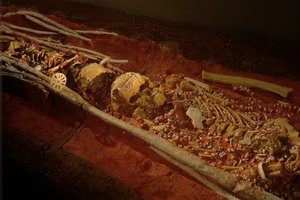 Archaeology; Hominid; Hominin; Human Evolution - Homo sapiens sapiens; Human Evolution; Ice Age, 2000 by Kenneth Garrett