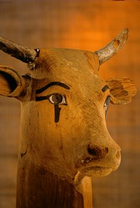 Cow Head Sculpture, KV35, Amenhotep II, 2009
