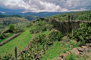 Empires of the Sun, Wari (Huari), Ayacucho Valley, 2002 by Kenneth Garrett
