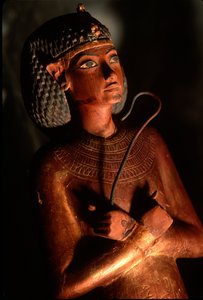 Luxor Museum; Egypt, King Tut, Tutankhamun, Tutankhamen, Ushabti by Kenneth Garrett